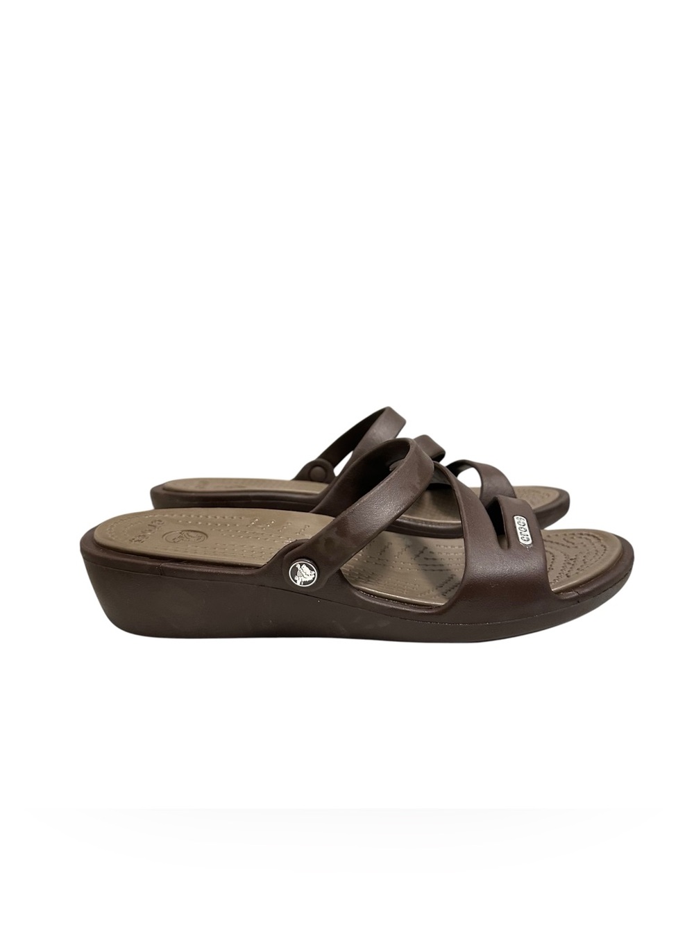 CROCS Rhonda Strappy Wedge Pump Sandals